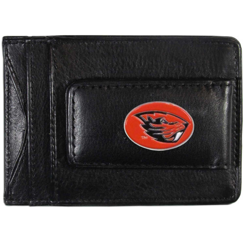 Oregon St. Beavers Leather Cash & Cardholder