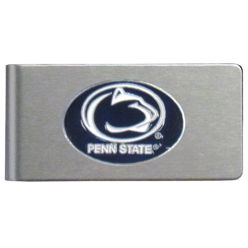 Penn St. Nittany Lions Brushed Metal Money Clip