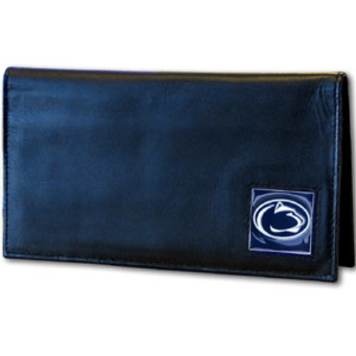 Penn St. Nittany Lions Deluxe Leather Checkbook Cover