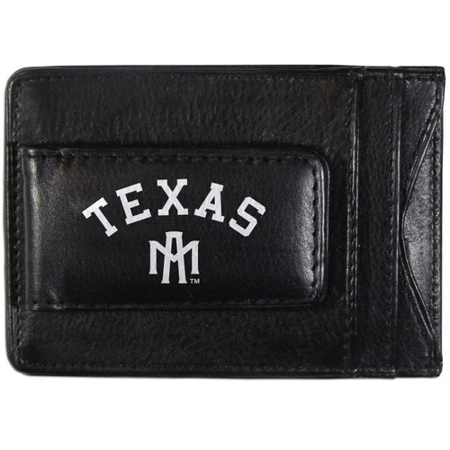 Texas A & M Aggies Logo Leather Cash and Cardholder