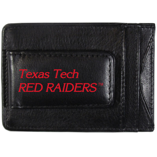 Texas Tech Raiders Logo Leather Cash and Cardholder