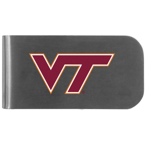 Virginia Tech Hokies Logo Bottle Opener Money Clip