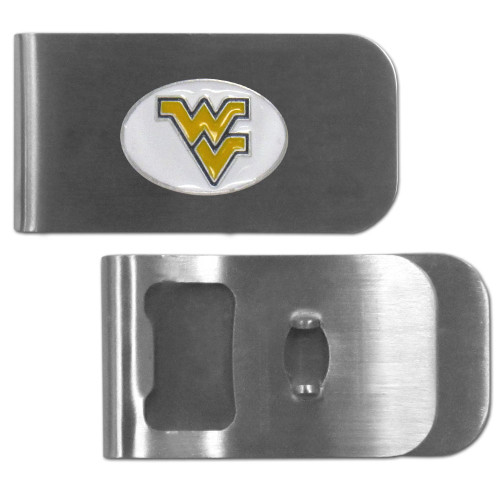 W. Virginia Mountaineers Bottle Opener Money Clip