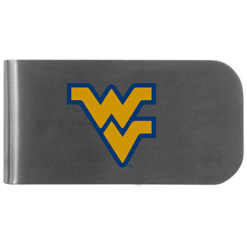 W. Virginia Mountaineers Logo Bottle Opener Money Clip