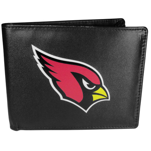 Arizona Cardinals Leather Bi-fold Wallet, Large Logo