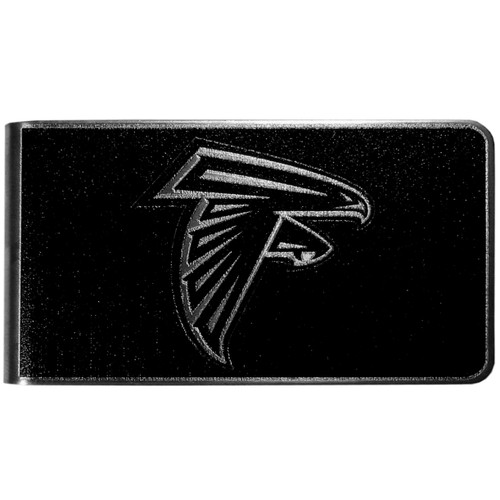 Atlanta Falcons Black and Steel Money Clip