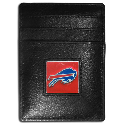 Buffalo Bills Leather Money Clip/Cardholder