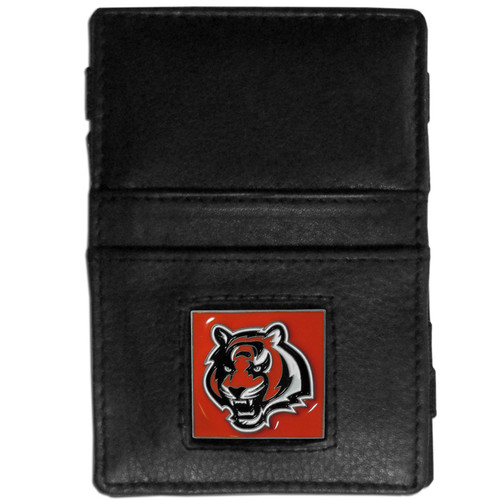 Cincinnati Bengals Leather Jacob's Ladder Wallet