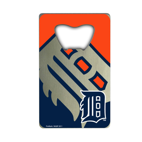 Detroit Tigers Credit Card Bottle Opener "Stylized D" Primary Logo