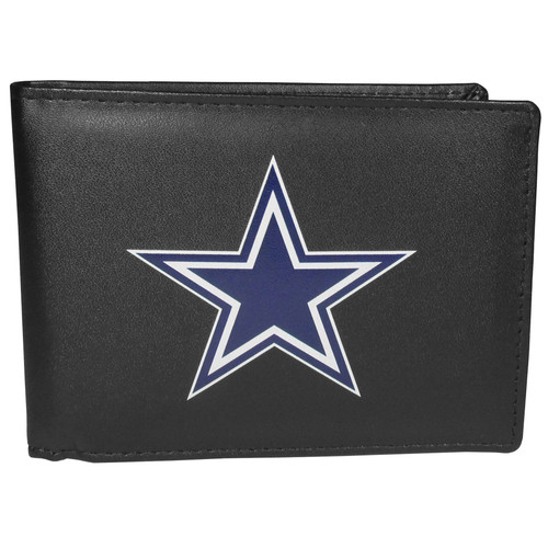 Dallas Cowboys Leather Bi-fold Wallet, Large Logo