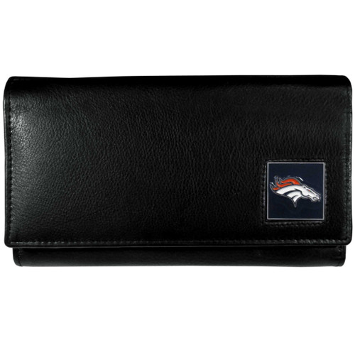 Denver Broncos Leather Women's Wallet