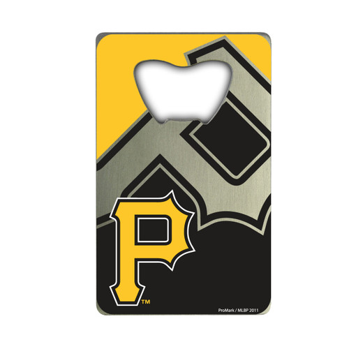 Pittsburgh Pirates Credit Card Bottle Opener Pirates Primary Logo