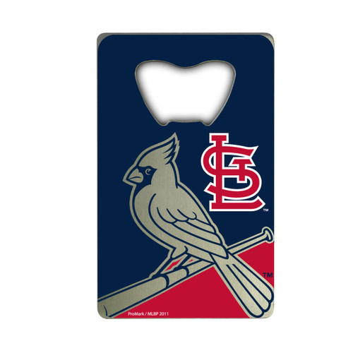 St. Louis Cardinals Credit Card Bottle Opener Primary and Alternate Logo