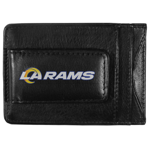 Los Angeles Rams Logo Leather Cash and Cardholder