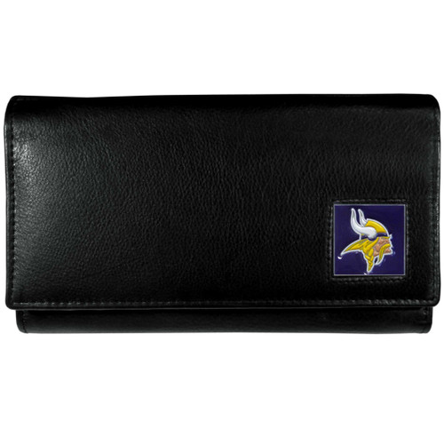 Minnesota Vikings Leather Women's Wallet