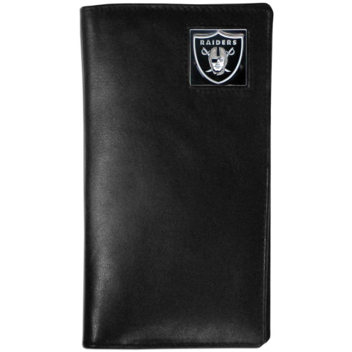 Las Vegas Raiders Leather Tall Wallet