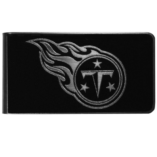 Tennessee Titans Black and Steel Money Clip