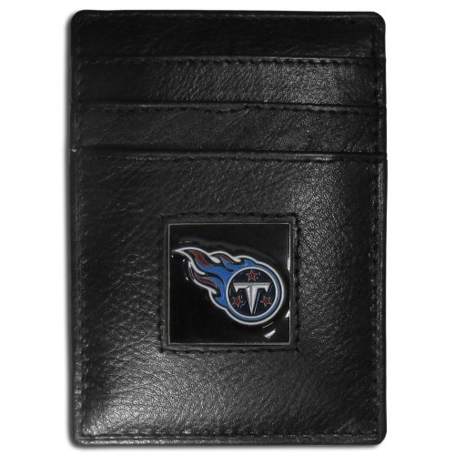Tennessee Titans Leather Money Clip/Cardholder