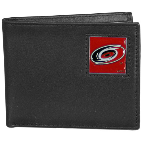Carolina Hurricanes® Leather Bi-fold Wallet