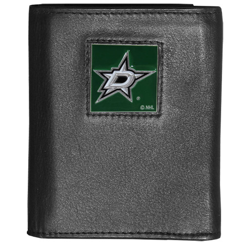 Dallas Stars Leather Tri-fold Wallet