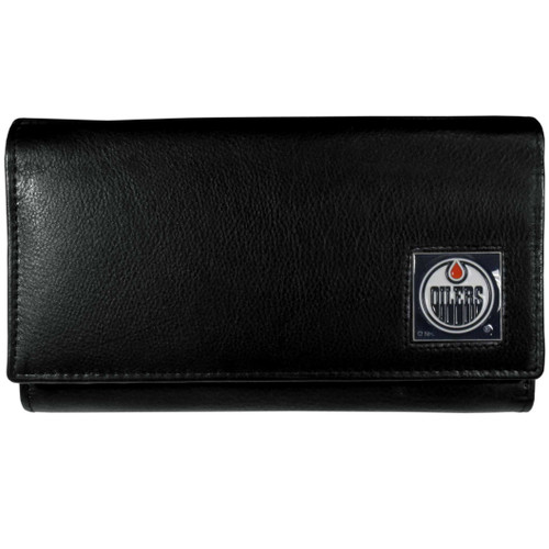 Edmonton Oilers® Leather Women's Wallet