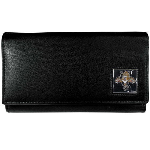 Florida Panthers® Leather Women's Wallet