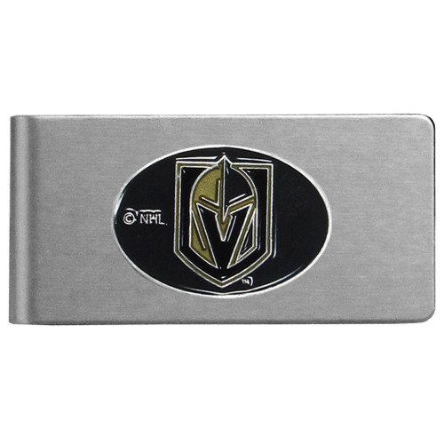 Las Vegas Golden Knights® Brushed Metal Money Clip