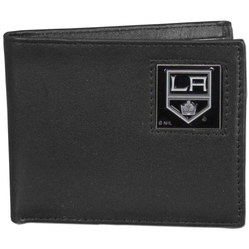 Los Angeles Kings® Leather Bi-fold Wallet Packaged in Gift Box