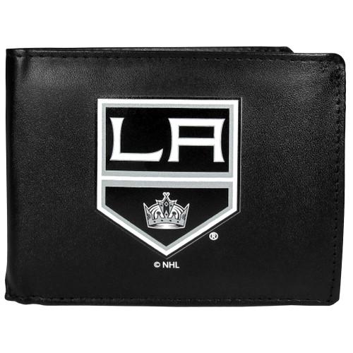 Los Angeles Kings® Leather Bi-fold Wallet, Large Logo
