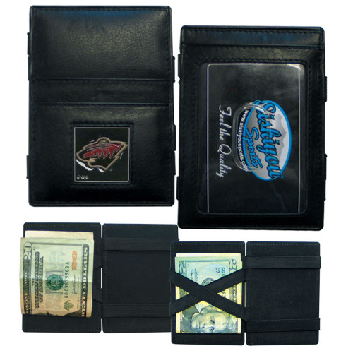 Minnesota Wild® Leather Jacob's Ladder Wallet