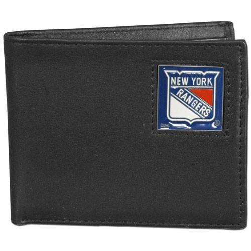 New York Rangers® Leather Bi-fold Wallet