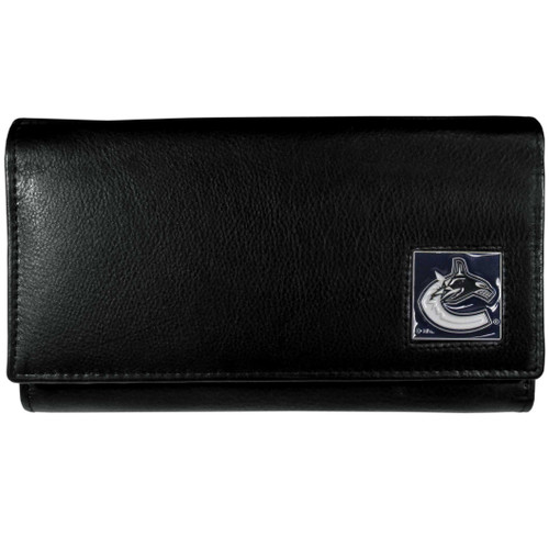 Vancouver Canucks® Leather Women's Wallet