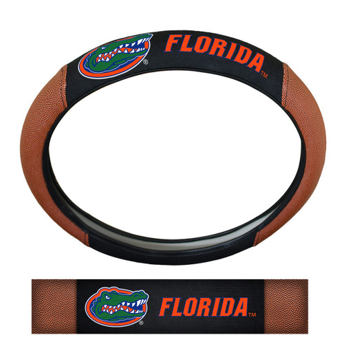 University of Florida Sports Grip Steering Wheel Cover 14.5 to 15.5 - Primary Logo and Wordmark