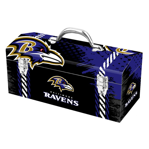 Baltimore Ravens Tool Box Primary Logo and Wordmark Purple & Black