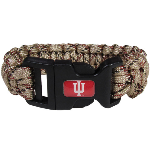 Indiana Hoosiers Camo Survivor Bracelet