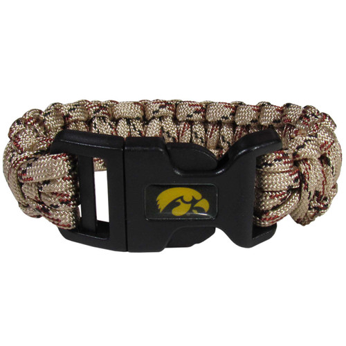 Iowa Hawkeyes Camo Survivor Bracelet