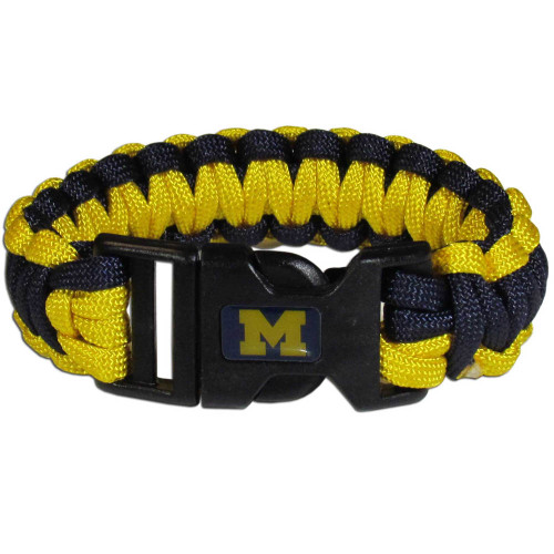 Michigan Wolverines Survivor Bracelet