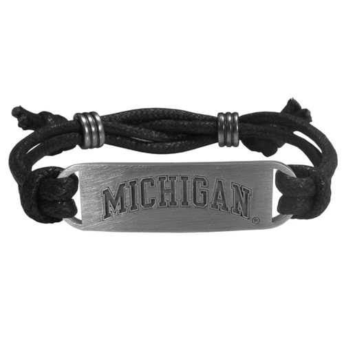 Michigan Wolverines Cord Bracelet