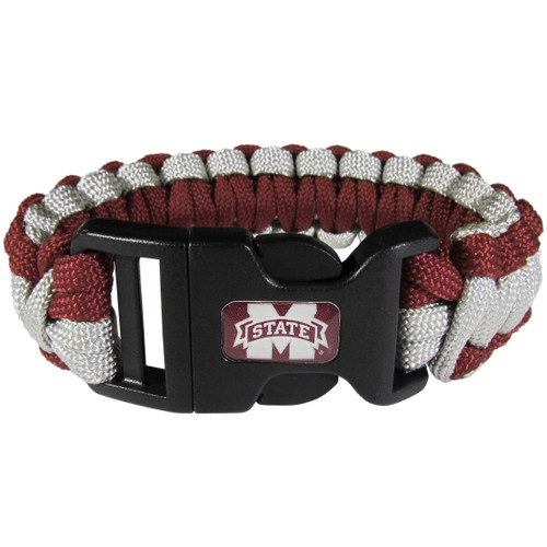 Mississippi St. Bulldogs Survivor Bracelet