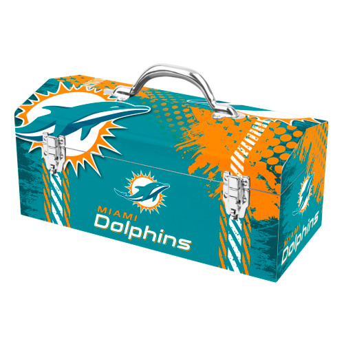 Miami Dolphins Tool Box Primary Logo and Wordmark Aqua