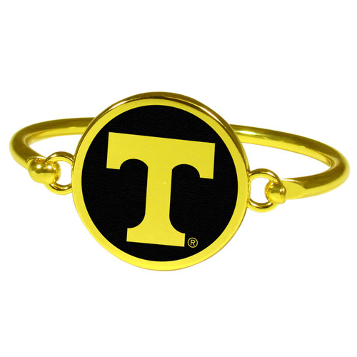 Tennessee Volunteers Gold Tone Bangle Bracelet