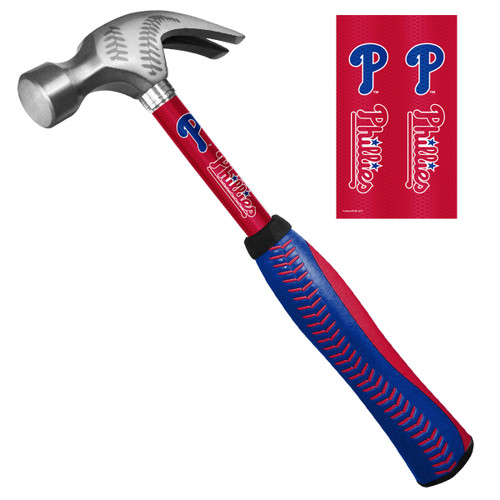MLB - Philadelphia Phillies Hammer 16" x 7" x 2" - Primary Logo and Wordmark