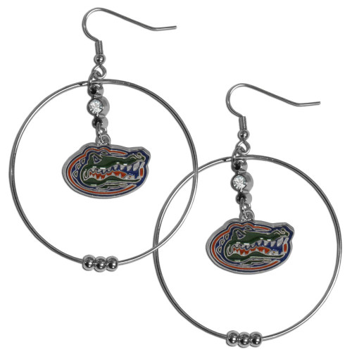 Florida Gators 2 Inch Hoop Earrings