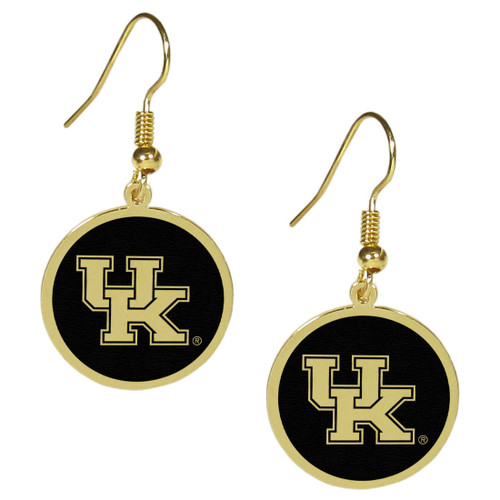 Kentucky Wildcats Gold Tone Earrings