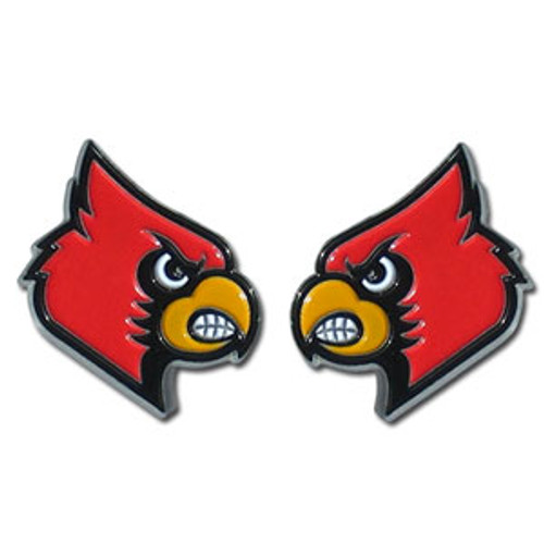 Louisville Cardinals Stud Earrings