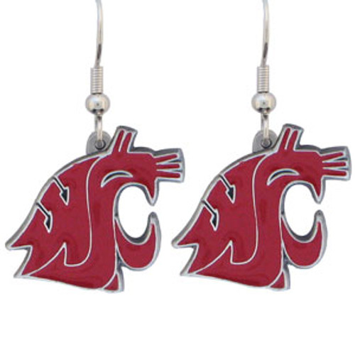 Washington St. Cougars Dangle Earrings