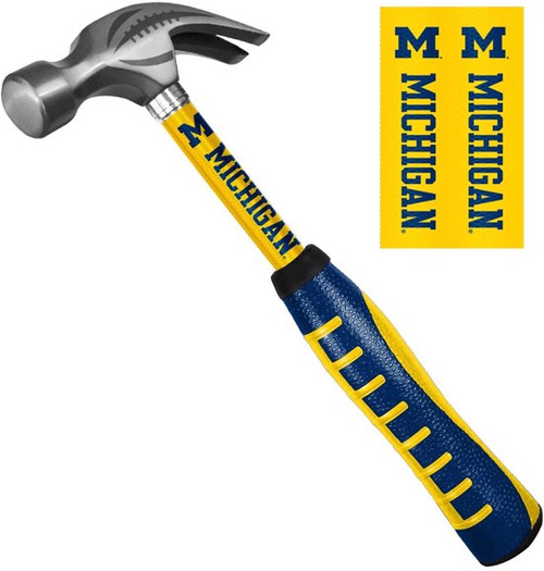 Michigan Wolverines Hammer Primary Logo and Wordmark