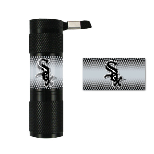 MLB - Chicago White Sox Flashlight 7" x 6" x 1" - White Sox Primary Logo