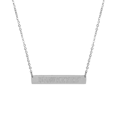 Iowa Hawkeyes Bar Necklace