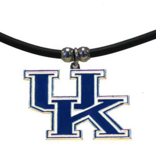 Kentucky Wildcats Rubber Cord Necklace